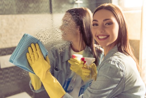 Professional property clearance service handling furniture in E15